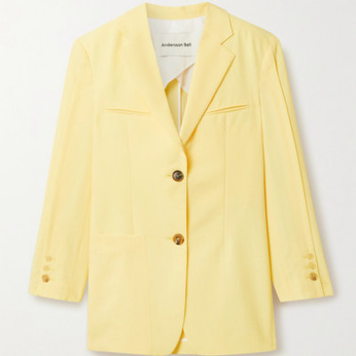 Cintia Oversized Woven Blazer