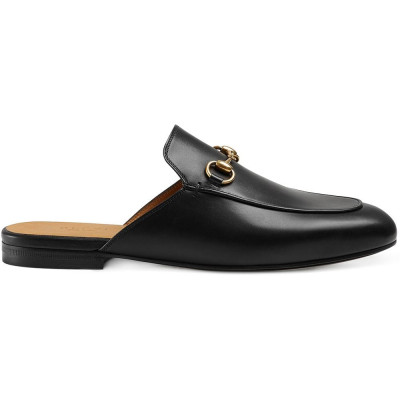 Gucci Princetown leather slipper - Black