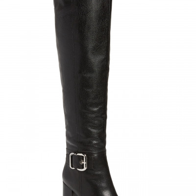 Womens Jeffrey Campbell Bridle Over The Knee Boot With Faux Shearling Lining