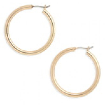 Womens Halogen Medium Endless Hoops