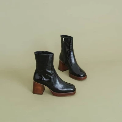 Platform Ankle Boots