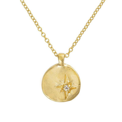 Gold Plated Your North Star Necklace