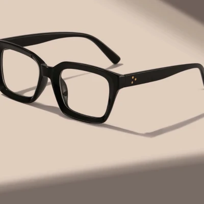 Square Frame Eyeglasses Clear Glasses Accessories | SHEIN USA