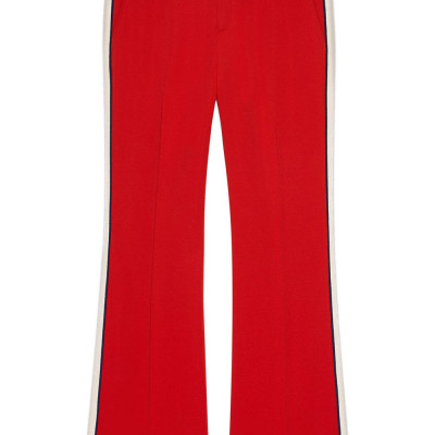 Gucci Viscose bootcut pant - Red