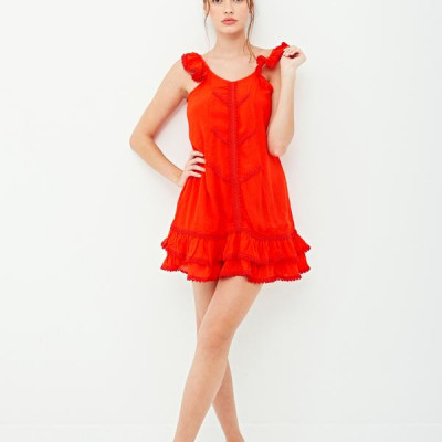 Flamenco Red Dress
