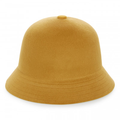 Womens Brixton Essex Felt Bucket Hat - Yellow