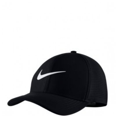 Nike Aerobill Classic99 Unisex Golf Hat - Black/White - M-L Average