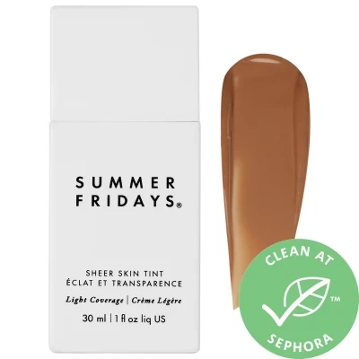 Summer Fridays Sheer Skin Tint with Hyaluronic Acid + Squalane Shade 6 1 oz / 30 mL