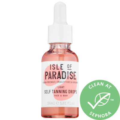 Isle of Paradise Self Tanning Drops Light 1.01 oz/ 30 mL