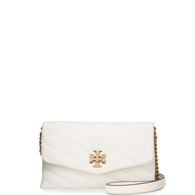 Kira Chevron Chain Wallet Crossbody Bag