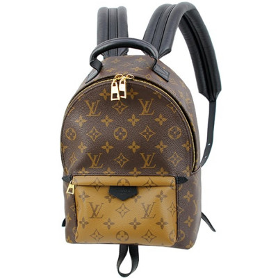 Louis Vuitton Palm Springs Backpack Pm Monogram Reverse M44870 Brown Lv Women Men New