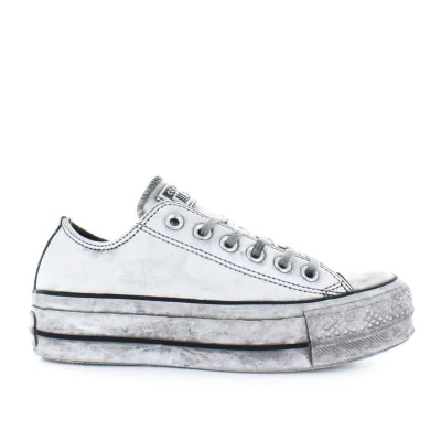 Converse All Star Platform White Smoke In Sneaker