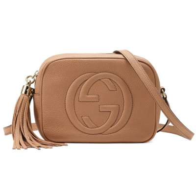 Gucci Soho small leather disco bag - NEUTRALS