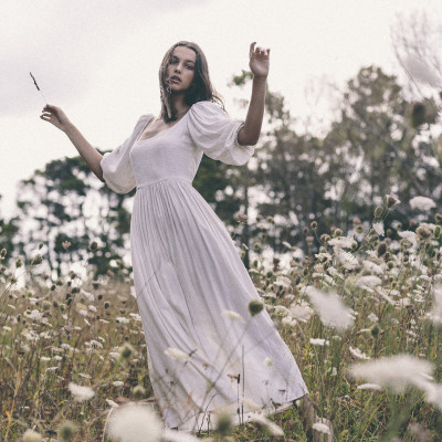 The Bellflower Dress In Natural