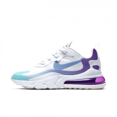Nike Air Max 270 React Womens Shoe Size 5 (White/Aurora) AT6174-102