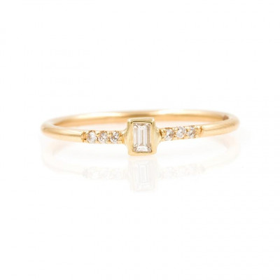 Diamond Baguette Ring