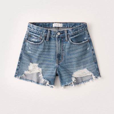 Mid Rise Boyfriend Shorts